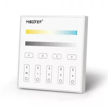 Miboxer LED išmanusis DALI spalvų temperatūros jutiklinis skydelis DT8 (DP2S)