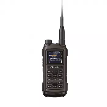 Albrecht Tectalk Duo PMR446 Freenet 1W dvipusio ryšio radijo rinkinys juodas 29148