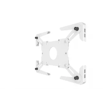ALLNET VesaFLEX-Mount/10.1w baltas planšetinio kompiuterio VESA laikiklis 10,1–13 colių planšetiniams kompiuteriams, 360° sukimasis, užrakinamas, VESA 75/100