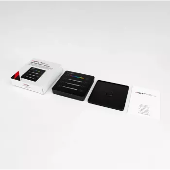Miboxer Pixel LED išmanusis skydelio valdiklis RGB/RGBW/RGB+CCT juodas (B6) B6 (juodas)