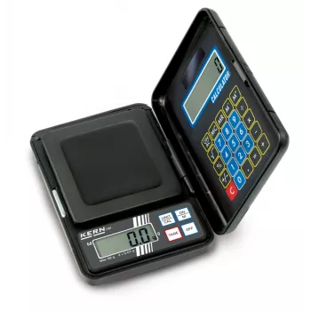 Kern CM 150-1N kišeninės svarstyklės, 150 g talpa, 0,1 g skyra, maitinamos baterijomis