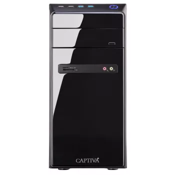 CAPTIVA PC Power Starter R95-673 Darbalaukio kompiuteris - AMD Ryzen 5 5600G, 16GB DDR4, 1TB NVMe SSD, Wi-Fi, be OS