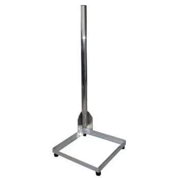 WEIß BS4040 aliuminis balkono stovas 40x40 cm pagrindas, 1 m stiebas, 48 mm skersmuo 3040