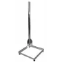WEIß BS4040 aliuminis balkono stovas 40x40 cm pagrindas, 1 m stiebas, 48 mm skersmuo 3040