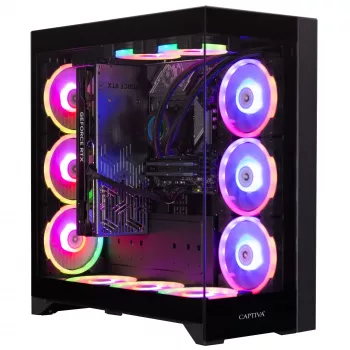 Captiva Highend Gaming R99-755 Stacionarus kompiuteris - AMD Ryzen 9 9950X3D, Radeon RX 9070 XT 16GB, 64GB RAM, 2TB SSD, Windows 11 Home