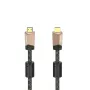 Hama 00205024 HDMI kabelis 0,75 m HDMI Type A (Standard) juodas, rožinis