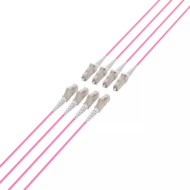 EFB Elektronik magistralinis kabelis U-DQ ZN BH OM4 8G 1x8 LC-LC 170m Dca LSZH - 170 m (O8322S170OM4)