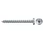 Fischer Power-Fast II CZF 670636 medžio drožlių plokštės varžtai 4,5 x 40 mm Pozidriv PZ2 cinkuoto plieno, 200 vnt.