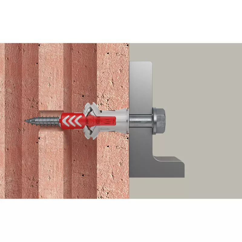 fischer DuoPower ETA 8x40 FPF II sieninis kaištis su varžtais, 50 vienetų 564789