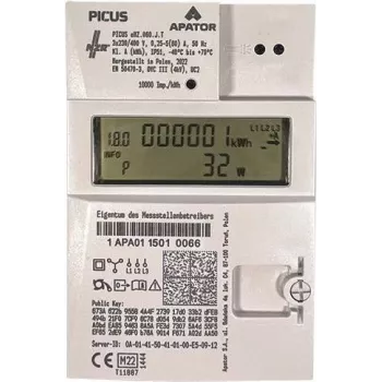 NZR trifazis energijos skaitiklis 3 x 230/400V 5(60)A MID sertifikuotas 23030627