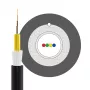INFRALAN A-DQ(ZN)B2Y OS2 4E (1x4) Fca 2000N juodas 5,8mm G657A1 šviesolaidinis kabelis A4S2F1