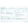 BOI Dokutech skausmo dokumentavimo formos, A4, 50 lapų, atskiri lapai, baltos 9206-00239