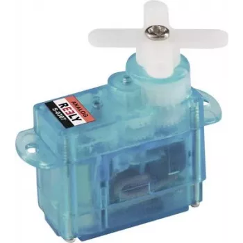 Reely Micro-Servo S-0307 analoginis servo su plastikinėmis pavaromis, JR jungtimi RE-2148501