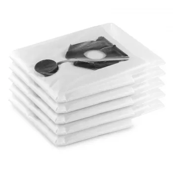 Kärcher Professional 2.889-183.0 apsauginis filtro maišelis, 5 vnt., baltas flisas, skirtas NT 30/1, NT 35/1, NT 40/1, NT 45/1, NT 50/1