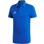 adidas Condivo 18 medvilniniai polo marškinėliai mėlyni CF4375 S
