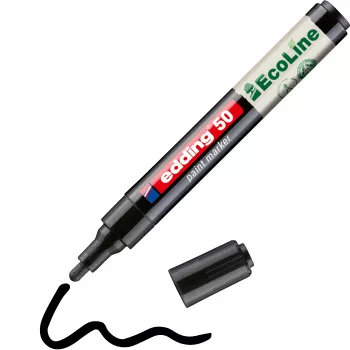 Edding 50 EcoLine Lako žymeklis Juodas 2-3 mm 4-50-001