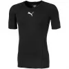 PUMA 655918_03_M Vyrų juodi treniruočių marškinėliai