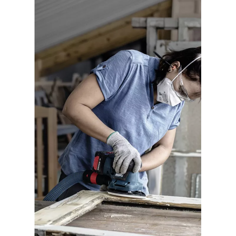 Bosch EXPERT C470 delta šlifavimo lapų rinkinys 93 mm P60/P80/P120 su Velcro tvirtinimu perforuotas 6 vnt. 2608900832