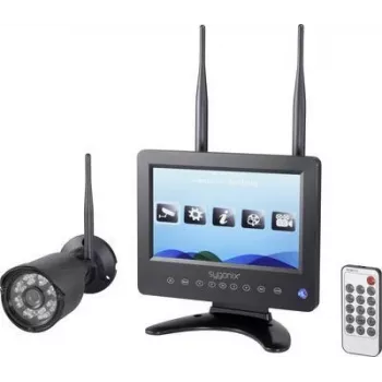 Sygonix SY-4548736 Belaidis vaizdo stebėjimo kamerų rinkinys, 4 kanalų, su 1 kamera, 720p, 2,4 GHz