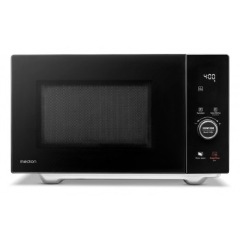 Medion MD 12041 4-in-1 kombinuota mikrobangų krosnelė su griliu, konvekcija ir atšildymu, 25L, 900W, juoda/nerūdijantis plienas 50076276