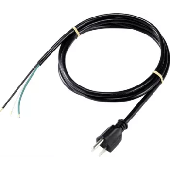 Sygonix SY-5043454 maitinimo prijungimo kabelis juodas 2,00 m