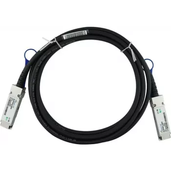 BlueLAN FN-CABLE-QSFP28-50CM-BL 0,5 m QSFP28 tiesioginio prijungimo kabelis, 100G, pasyvus Twinax