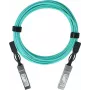 BlueOptics SFP28-AOC-3M-RW-BO aktyvusis optinis kabelis, 3m, 28 Gbps InfiniBand EDR / 25GbE, SFP28 į SFP28, PVC apvalkalas