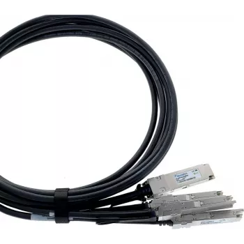 BlueLAN QDD-4X100G-2M-BL „Juniper“ suderinamas 400G QSFP-DD išskaidymo DAC kabelis 2m AWG26