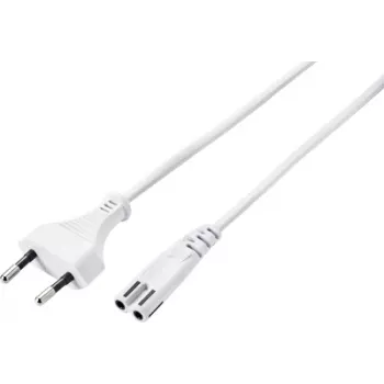 Sygonix SY-5044218 Maitinimo laidas Baltas 1,8m Schuko į Schuko 16A