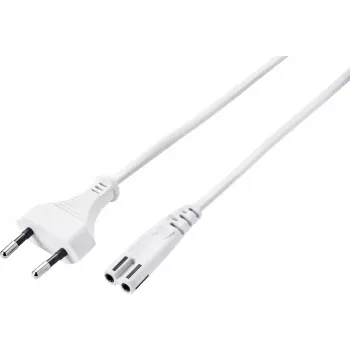 Sygonix SY-5044218 Maitinimo laidas Baltas 1,8m Schuko į Schuko 16A