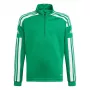 adidas Squadra 21 treniruočių viršutinė dalis jaunimui sportinis megztinis žalias GP6471 116cm