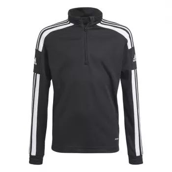adidas Squadra 21 treniruočių viršutinė dalis jaunimui sportinis megztinis juodas GK9561 140cm