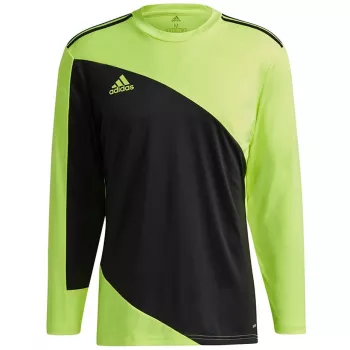 adidas Squadra 21 vartininko marškinėliai vyrams, vartininko džemperis, juodi-laimo spalvos, GN5795, XL