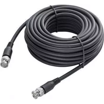Sygonix SY-4714552 BNC vaizdo signalo prailginimo kabelis 10 m juodas