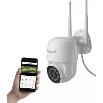 Sygonix PTZ WLAN SY-4760960 Full HD pasukama/ pakreipiama IP kamera su naktinio matymo funkcija ir dvipusiu garsu