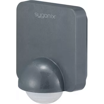 Sygonix SY-5836536 Sieninis PIR judesio jutiklis 360° relė tamsiai pilkas IP54