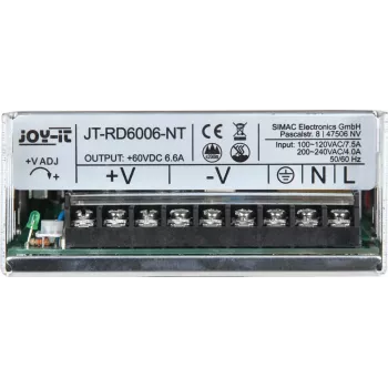 JOY-IT RD6006 NT - Uždaras perjungiamasis maitinimo šaltinis 400W 60V 6.6A jt-rd6006-nt