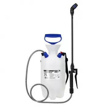 Pressol 06905 Pramoninis slėginis purkštuvas 7 L permatomas baltas