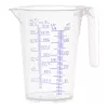 Pressol 07 060 Matavimo stiklinė 0,25 L PP permatoma su snapeliu ir rankena