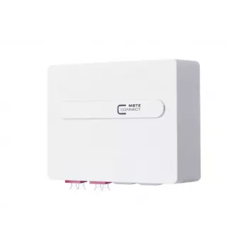 METZ OpDAT ADT VIK 2xLC-D OM4 Grynas baltas RAL 9010 Šviesolaidinis Sieninis Lizdas 1501107H02HC