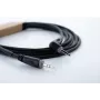 Cordial 14833 3,5 mm Jack audio kabelis 3 m juodas PVC vytos poros