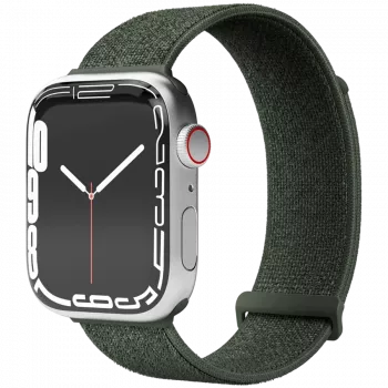VONMÄHLEN Fitness Loop 2 laikrodžio dirželis Apple Watch 44mm, 45mm, 49mm - alyvuogių spalvos