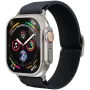 VONMÄHLEN Classic Nylon Loop išmaniojo laikrodžio apyrankė Apple Watch 44/45/46/49mm, tamsiai mėlyna, vieno dydžio