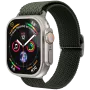 VONMÄHLEN austas lankelis Apple Watch 44/45/46/49mm, alyvuogių spalvos