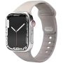 VONMÄHLEN Classic Band 2, skirta Apple Watch 40/41/42mm, kreminės spalvos pilno grūdo odinis dirželis