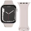 VONMÄHLEN Classic Band 2, skirta Apple Watch 40/41/42mm, kreminės spalvos pilno grūdo odinis dirželis