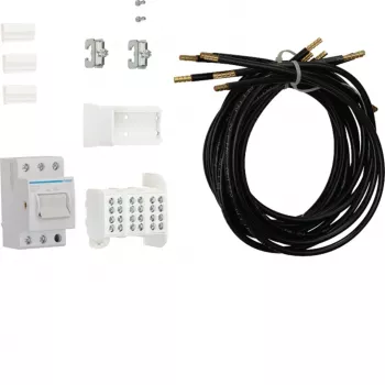 HAGER univers Z 1-Zp.-PV komplektavimo paketas ZY02PV