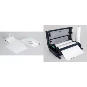 SIGEL TP111 Premium Continuous Fanfold terminis popierius, A4, 76 gsm su viršutine danga, tuščias, skersinė perforacija, su kontroliniu ženklu, 1000 lapų