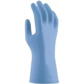 Uvex u-fit strong N2000 nitrilinės vienkartinės pirštinės, dydis S, mėlynos, be pudros 6096207