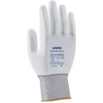 Uvex phynomic lite w apsauginės pirštinės, 9 dydis, pilkos/baltos spalvos 6004109